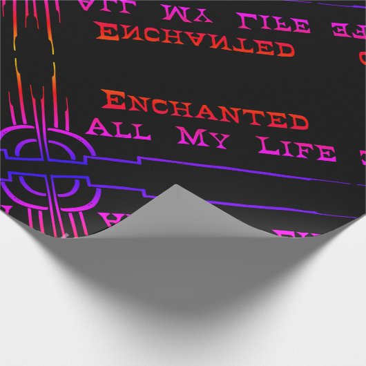 e.a.m.l. WRAPPING PAPER <<sunset>> studio miiri ラッピングペーパー (角)