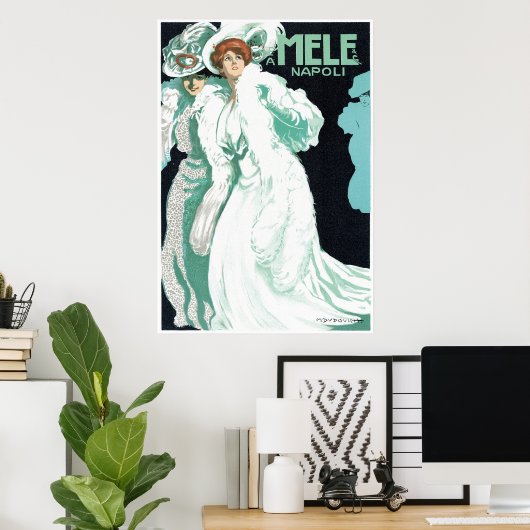 E. A. Mele & co. Napoli ポスター (ホームオフィス)