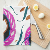 E. A. Séguy Art Nouveau , Botanical Pattern キッチンタオル (四つ折り)