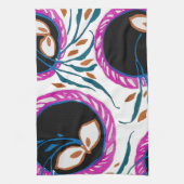 E. A. Séguy Art Nouveau , Botanical Pattern キッチンタオル (縦)