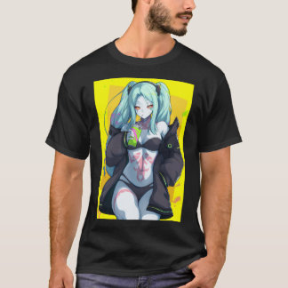 E:\AnhgocUpZZ\Rebecca Cyberpunk Edgerunners黄 Tシャツ