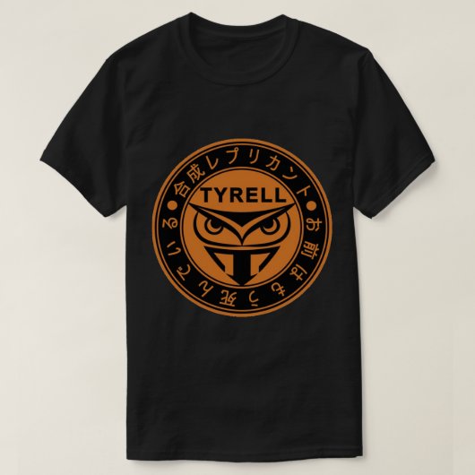 E:\AnhgocUpZZ\Tyrell会社のロゴ日本の()。 Tシャツ (デザイン正面)