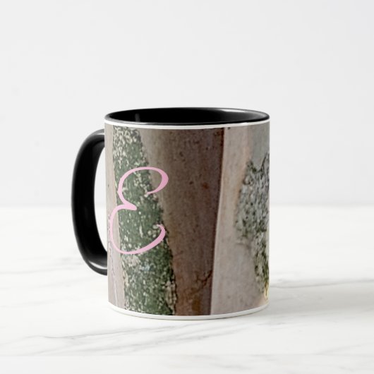 "E" ArborCrosse Initial Mug  マグカップ (正面左)