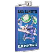 E.B. Meyrowitzの航空目鏡広告 フラスク (右)