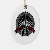 e-bass guitar let's rock セラミックオーナメント (右)