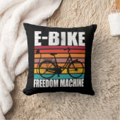 E-Bike Freedom Machine クッション (ブランケット)