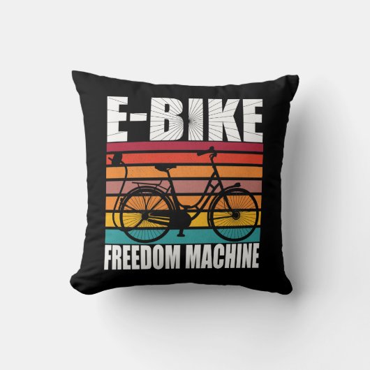 E-Bike Freedom Machine クッション (正面)