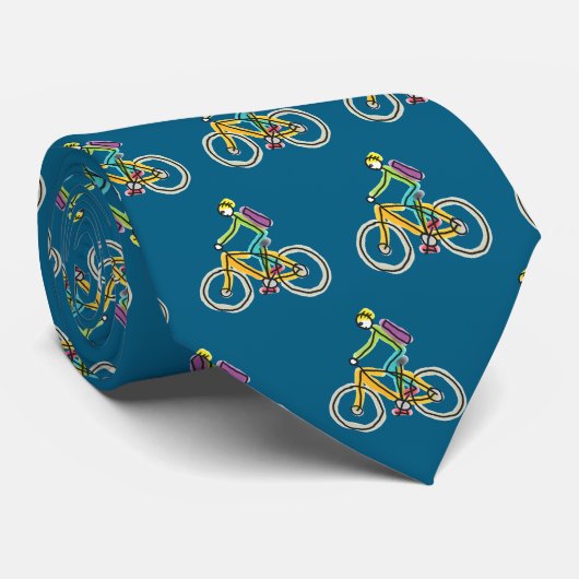 E-Bike Stickman ネクタイ (ロール)