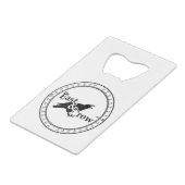 E&C財布ボトルオープナー クレジットカード栓抜き (正面アングル)