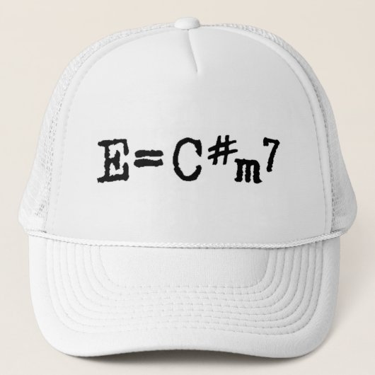 E=C#m7 キャップ (正面)