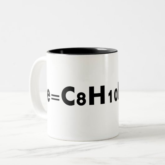 e=caffeineのマグ ツートーンマグカップ (正面左)