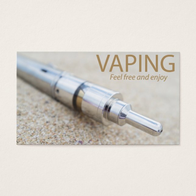 E-cigと蒸発 (正面)