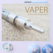 E-cigと蒸発 チラシ (シングル)