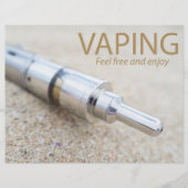 E-cigと蒸発 チラシ (正面)