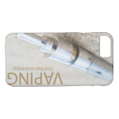 E-cigと蒸発 Case-Mate iPhoneケース (裏面(横))