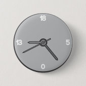 E Clock Button氏 缶バッジ (正面)