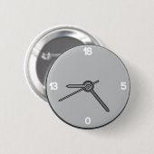 E Clock Button氏 缶バッジ (正面&裏面)