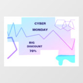 E-commerce Cyber Monday Deal ウィンドウサイン (シート)