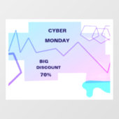 E-commerce Cyber Monday Deal ウィンドウサイン (シート)