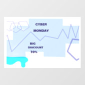 E-commerce Cyber Monday Deal ウィンドウサイン (シート)