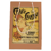 E. Deb Rayシャンペン広告ポスター ミディアムペーパーバッグ (裏面)