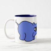 e.e.h.r…か。 デーブの右利きのマグ ツートーンマグカップ (左)