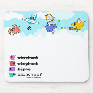 e.e.h.r…か。 "小さい天使"のマウスマット マウスパッド