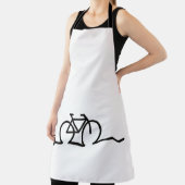 E fiets oplaadpunt lader symbool. Acculader エプロン (インサイチュ)