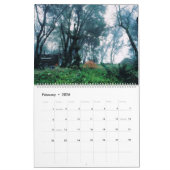 E.J.ゴールドの禅園 カレンダー (2月 2026)