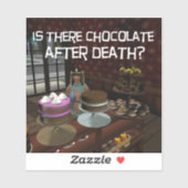 E.J.金ゴールドは死んだ後チョコはあるか?ビニル シール (シート)