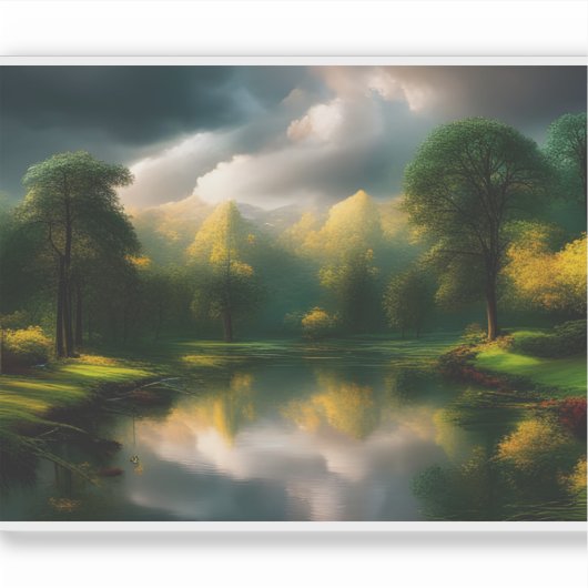 E.J.金ゴールドサンライトトレイルと転がズヒルズビニール シール (正面)