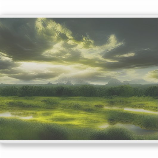 E.J.金ゴールドセレナーデ・オブ・ザ・ルーラルランドスケープビニール シール (正面)