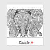 E.J.金ゴールドドルフィン顔リムーバブルビニル シール (シート)