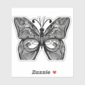 E.J.金ゴールドバタフライ取り外し可能ビニル シール (シート)