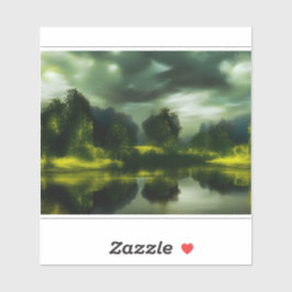 E.J.金ゴールドメドウズオブセレニティリムーバブルビニール シール