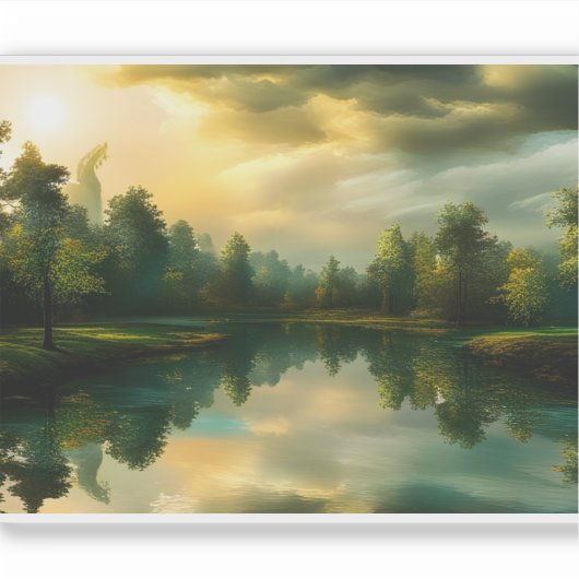 E.J.金ゴールド素朴美しい開幕式ビニール シール (正面)