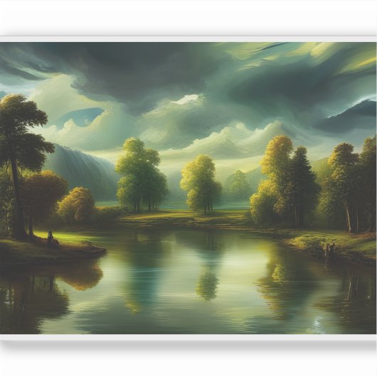 E.J.金ゴールドEthereal Dawnの田舎のビニール シール (正面)