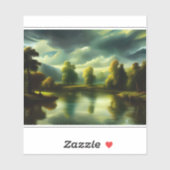 E.J.金ゴールドEthereal Dawnの田舎のビニール シール (シート)