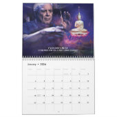 E.J. Gold Quote Calendar カレンダー (1月 2026)