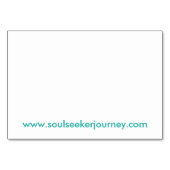 E Komo Maiの(歓迎された)カード テーブルナンバー (裏面)