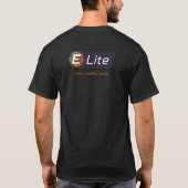 E. liteシャツ tシャツ (裏面)
