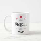 Élue maîtresse de l'année コーヒーマグカップ (左)