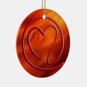 e m i l 4 y o u | fire red セラミックオーナメント (右)