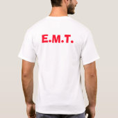 E.M.T. Tシャツ (裏面)