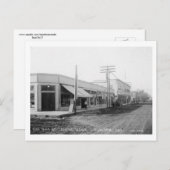 E. Main St., Turlock,カリフォルニアヴィンテージ ポストカード (正面/裏面)