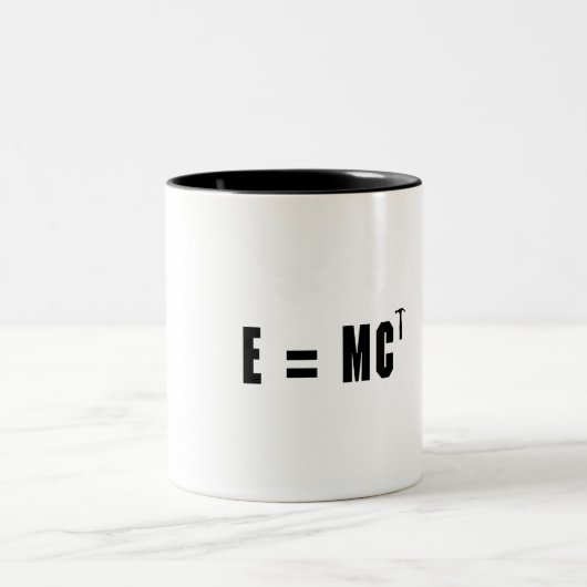 E=MCのハンマー! ツートーンマグカップ (中央)
