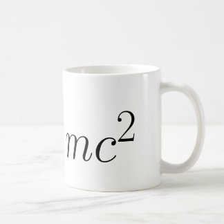 E = mcの² コーヒーマグカップ