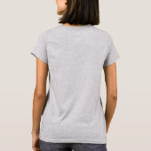 E=MC平方エネルギーはミルクコーヒーに等しいおもしろい Tシャツ (裏面)