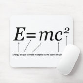 E=MC2アインシュタインの相対性理論 マウスパッド (マウス)