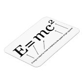E=MC2アインシュタイン相対性理論 マグネット (左側)